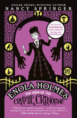 The Case of the Cryptic Crinoline: An Enola Holmes Mystery - Paperback - GOOD