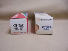 4 pcs Vintage CTT-DAX CTT/DAX 1000W 120 V Projection Bulb Projector Lamp GE sylv