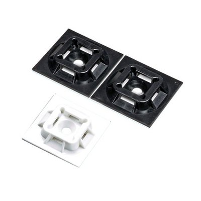 Panduit: ABM100-AT-C0, ABM100-AT-D0 Black Cable Tie Mount (100ea/bag)