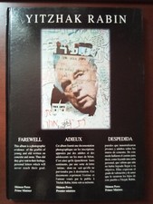 Yitzhak Rabin Photo Album Book Rare And Vintage