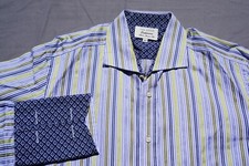 Ted Baker Endurance Classic Fit French Cuff Spread Collar Shirt. Actual 16-35.
