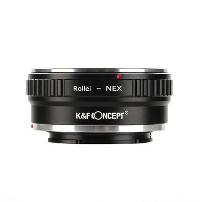 K&F Concept Adapter for Rollei QBM Mount Lens to Sony NEX E Camera NEX-C3 A6300