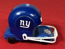 Vintage 1975 New York Giants Football Helmet Buggy Car Early Old Rare Blue Base