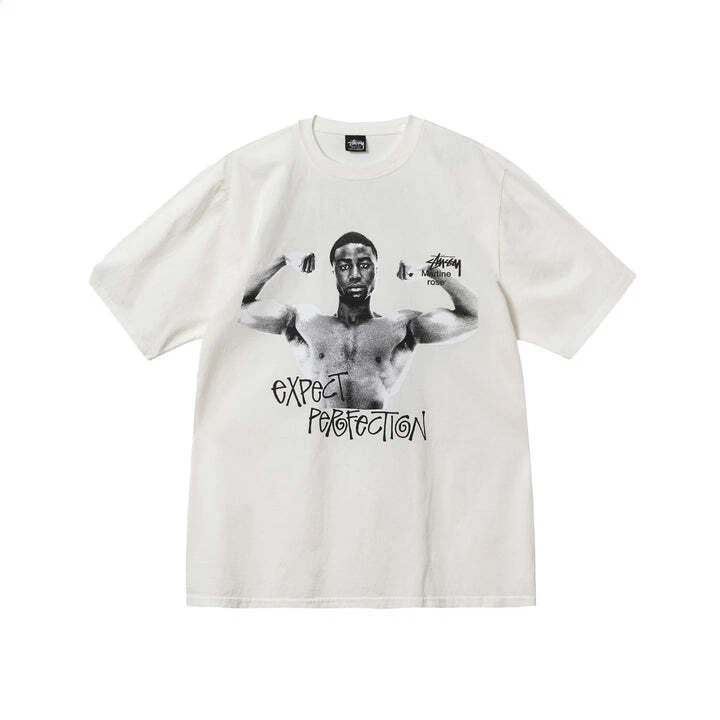 Stussy x Martine Rose Stand Firm Pigment Dyed Tee Natural Size 2XL