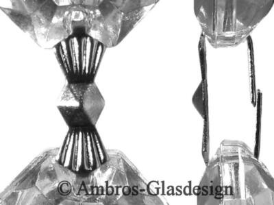 Colgante De Cristal De Sector Triangular, Piezas De Lámpara De Araña