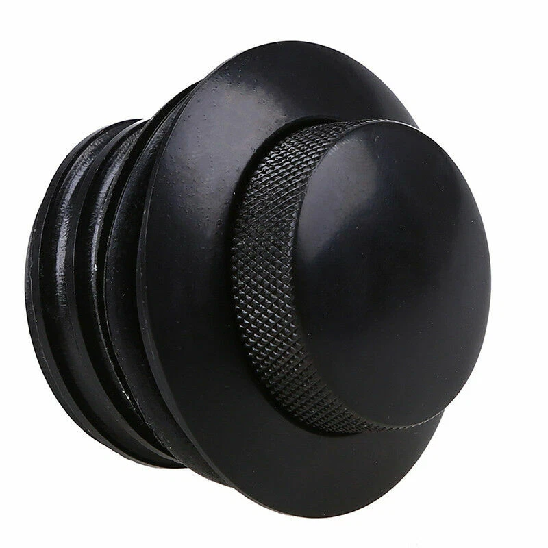 Tanque de combustible ventilado tapa de gasolina depósito empotrado CNC para Harley-Davidson Dyna EE. UU. Foto 3 de 4