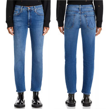 MOTHER The Mid Rise Rider Flood Jean Right On Size 26 NWT