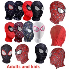 Adult Kid Amazing Spider-Man Mask 3D Marvel Movie Super Hero Mask-Drop Shipping