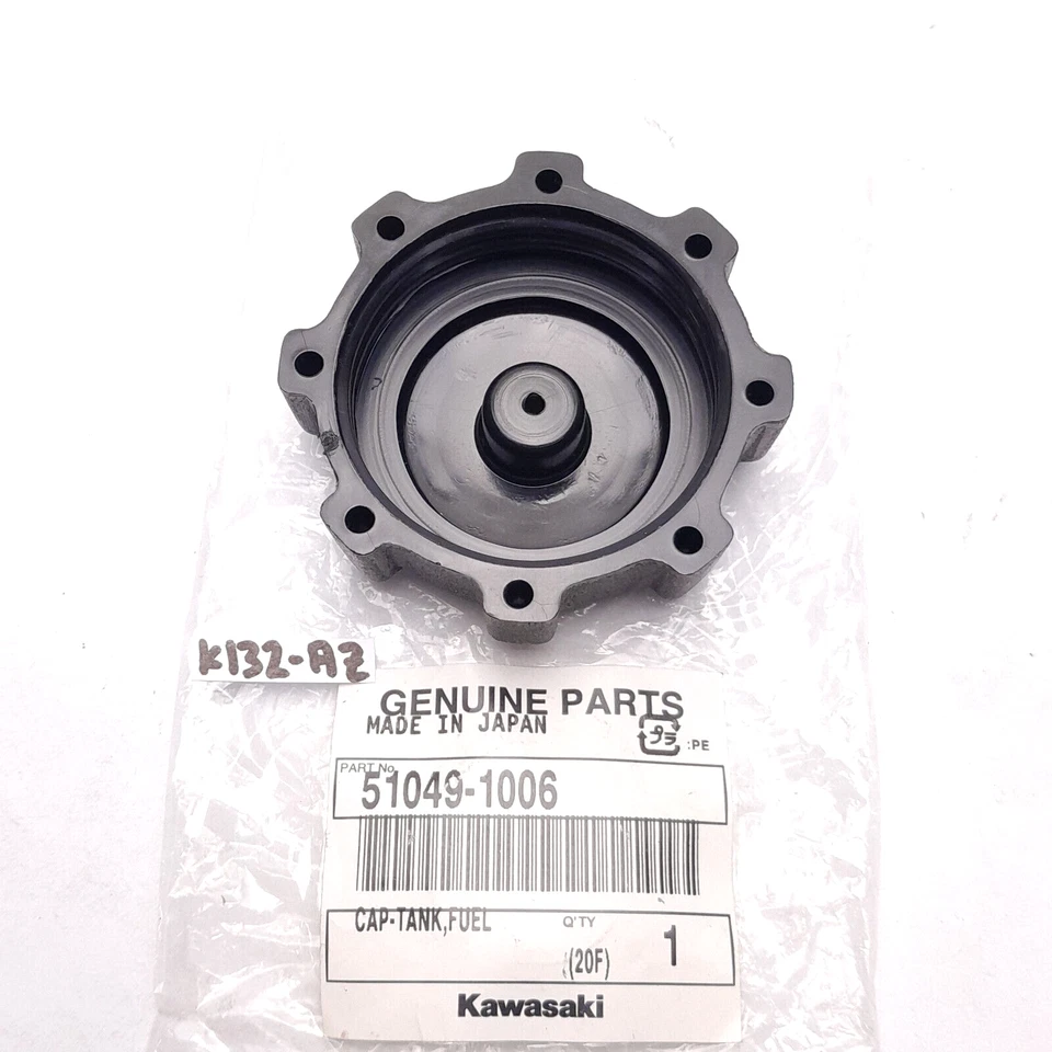 川崎 KX80 KX125 KX250 KX500 KDX80 油箱盖 P/N 51049-1006 — 第 2/4 张图片