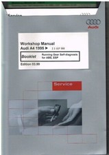AUDI A4 B5 INCL QUATTRO 95-MANUAL AUTODIAGNÓSTICO ELÉCTRICO ENGRANAJE DE FUNCIONAMIENTO DE FÁBRICA