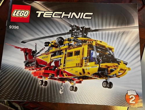 LEGO 9396 TECHNIC Bedienungsanleitung NUR Hubschrauber Buch 1 und 2 BEIDE NICHT MEHR ERHÄLTLICH - Bild 3 von 3
