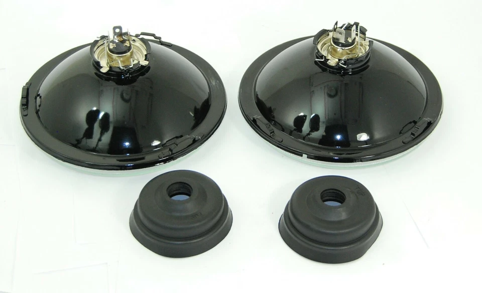 Faro halógeno conversión H4 para Volkswagen tipo 1 tipo 2 tipo 3 Ghia Thing Foto 2 de 2