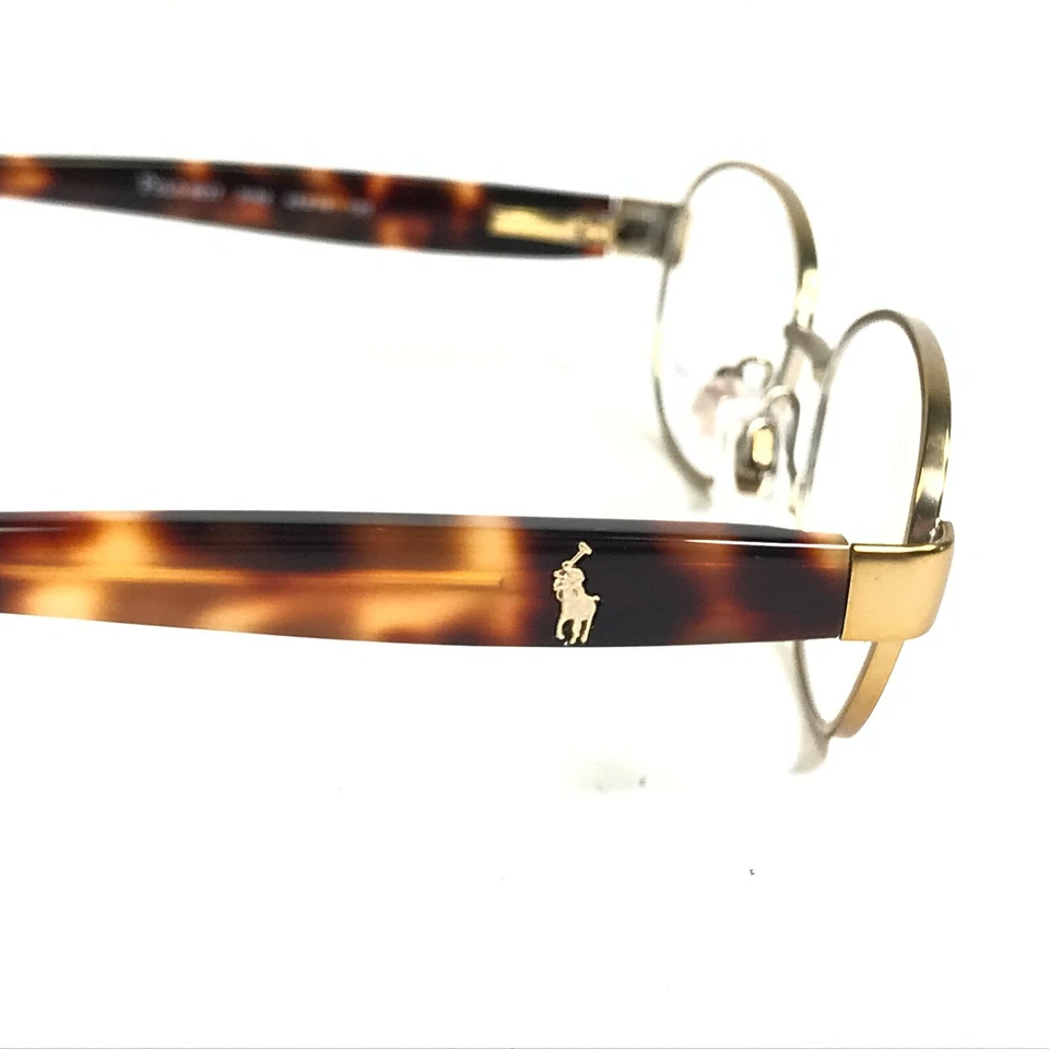 Armações de óculos Polo Ralph Lauren infantil 8037 3182 marrom tartaruga ouro 45-14-130 - Imagem 4 de 4