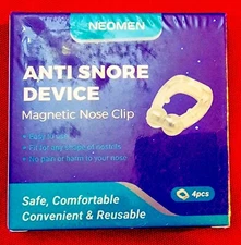 Neomen Anti Snore Device Magnetic Nose Clips