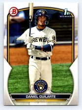 2023 Bowman #BP-21 Daniel Guilarte Prospects Milwaukee Brewers