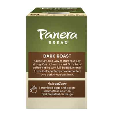 Buy Panera Dark Roast Single Serve Coffee K-cup Pod 100 Arabica 48