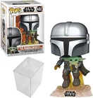 Mandalorian Flying The Child Funko Pop! #402 Vinyl Figure with Protector Case