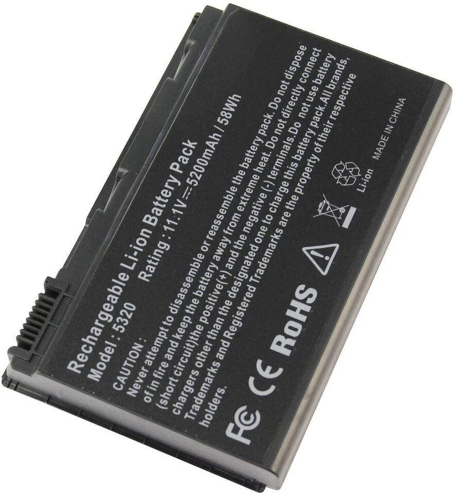 Batteria per Acer Extensa 5230E 5230-E 5420G 5620G 5620Z GRAPE32 GRAPE34 - Immagine 3 di 4