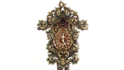 HerrZeit de Adolf Herr Kuckucksuhr El reloj barroco AH 611/1 8T  nuevo