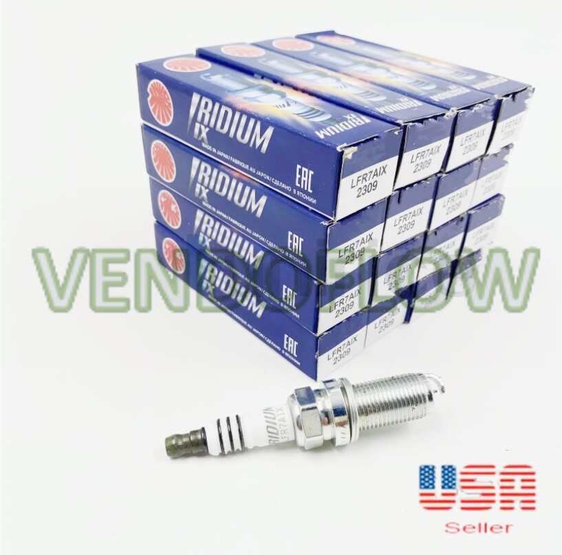 16 Pack Iridium IX Spark Plugs LFR7AIX For NGK 2309