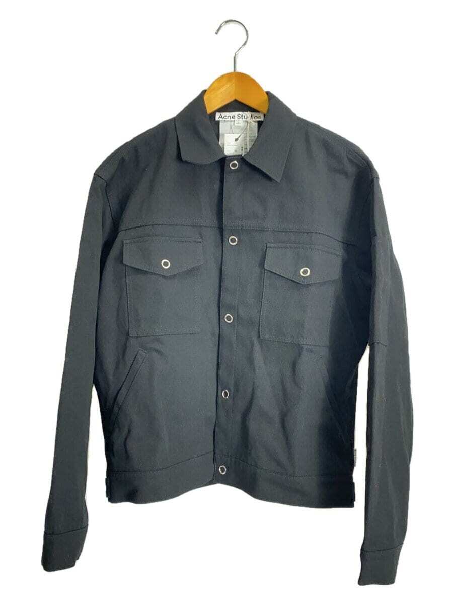 Acne Studios twill Jacket cotton black 48 Used | eBay Acne Studios twill Jacket cotton black 48 Used | eBay