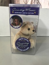 Country Music Collectible Bear 1999 Leann Rimes New Sealed In Box