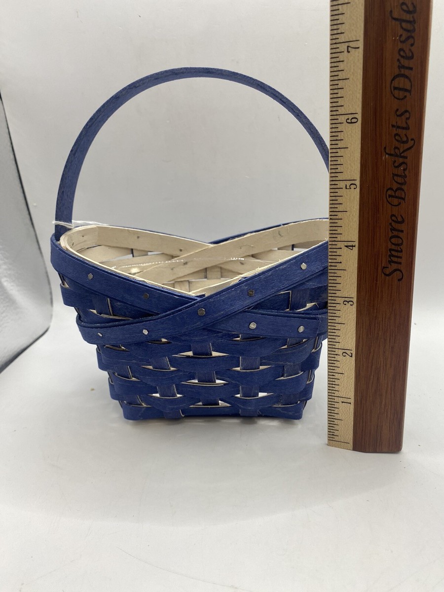 Longaberger Basket ライナー＆栞付・アンティーク シャビー Longaberger Basket 1995 A7 | eBay