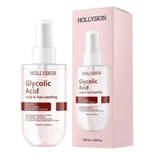 Exfoliating scalp peel with glycolic acid and maple sap extract HOLLYSKIN 100 ml