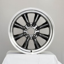 4 Rota Rkr Wheels 17x8 Offset 05  5x114.3 R Hyper Black