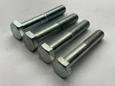 M10-1.50 x 60 Class 10.9 Hex Cap Screws Bolts Zinc Plated Qty.4 (23D131)