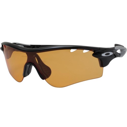 Oakley Custom Radarlock Path Polished Black Vented Persimmon Sports Sunglasses - Picture 2 of 5