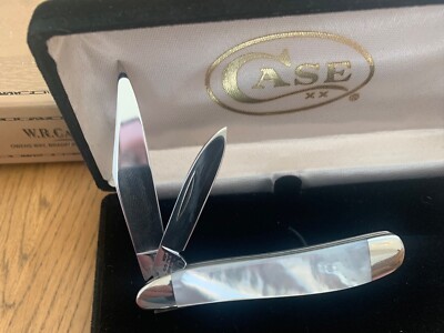 CASE WORLD'S FAIR MOP PEARL PEANUT KNIFE NEVER USED IN BOX #8220
