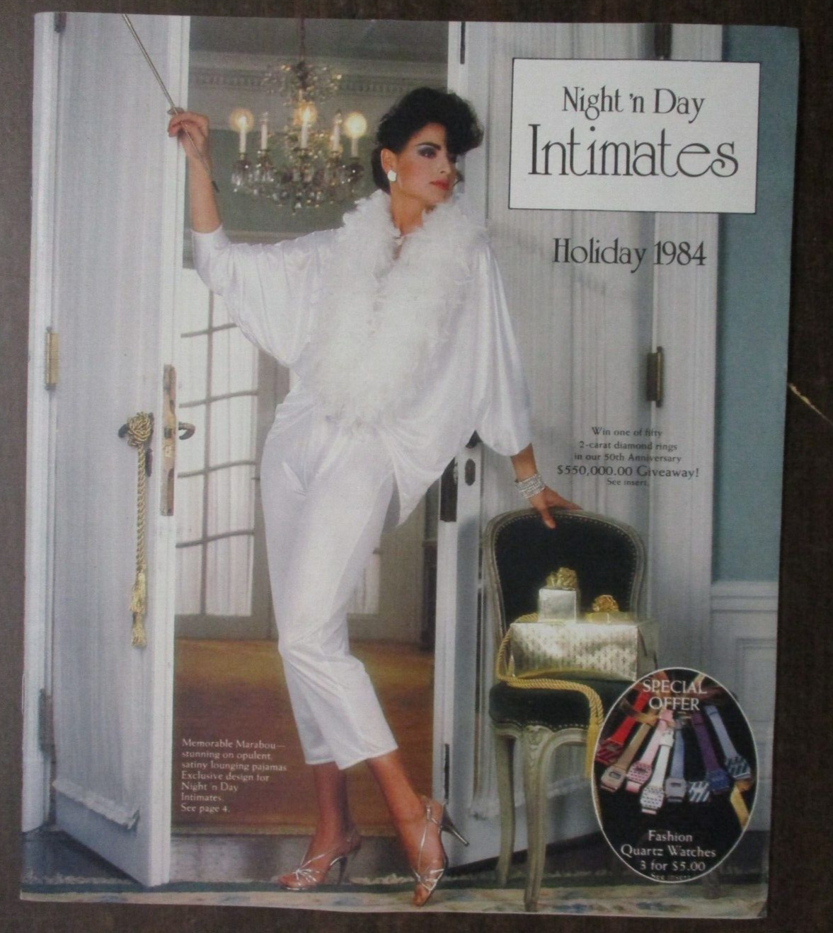 NIGHT N DAY INTIMATES CATALOG HOLIDAY 1984 LINGERIE WOMEN'S FASHION VINTAGE RARE