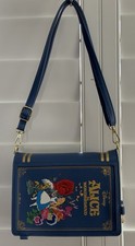 Bolso Bandolera Convertible Loungefly Disney Alicia en el País de las Maravillas Libro