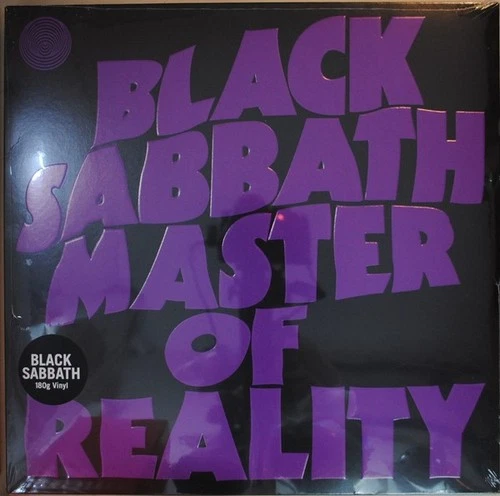 Black Sabbath - Master Of Reality - NEW and SEALED 180g Vinyl LP - FREE SHIPPING