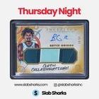 2022 TOPPS INCEPTION OTE BRYCE GRIGGS CLOTH COLLABORATIONS AUTO RELIC GOLD /50