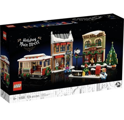 LEGO Icons Sets: 10308 Holiday Main Street NEW  Chrsitmas village retired