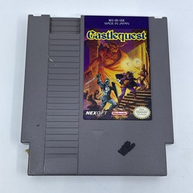 Castlequest (Nintendo NES, 1989) Authentic Cartridge w/ Sleeve - TESTED!