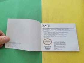 1989 Nintendo NES Hydlide Instruction Manual Booklet Only 