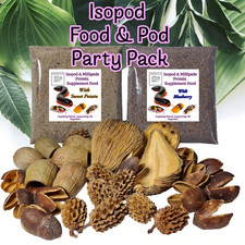 🌿 Isopod Food & Pod Party Pack – Selected Natural Organic Pods & Twin Foods
