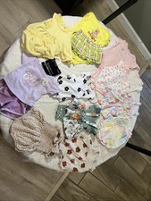 infant Girl clothes lot 0-3 months mixed, boutique new  EUC