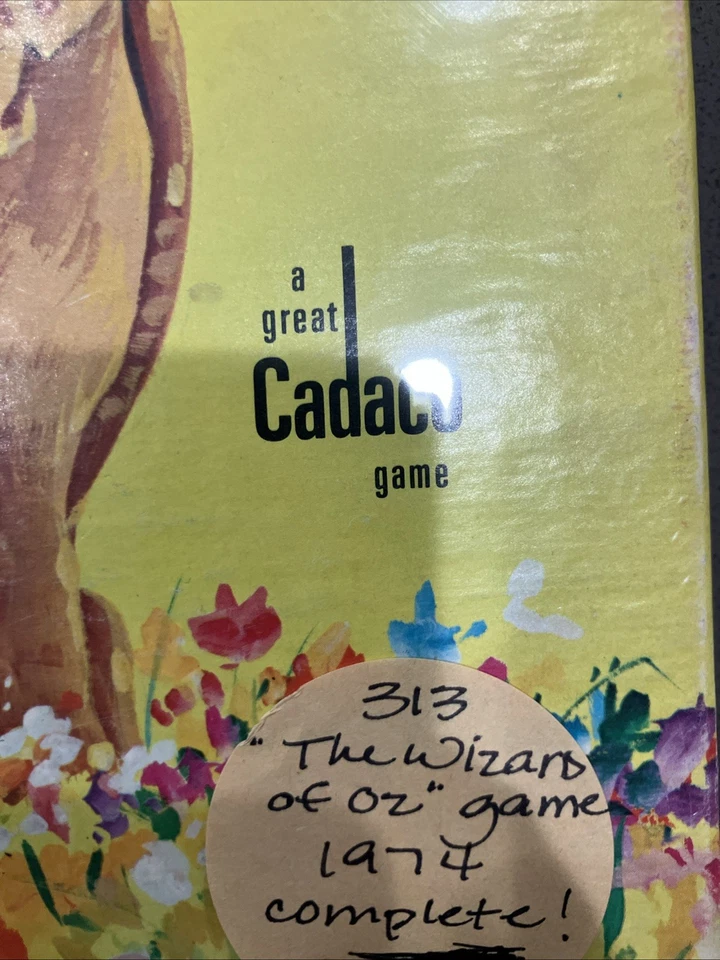 Cadaco el Mago de Oz Juego de Mesa Edición 1974, Sellado Completo TOTALMENTE NUEVO Foto 3 de 3