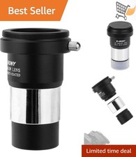 2X Barlow Lens 1.25 Inch Optical Telescope Accessories Multi Coated