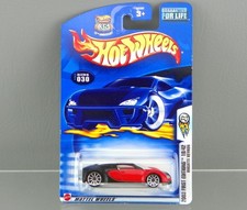 Hot Wheels 2003 First Editions 18/42 Diecast 1/64 Red & Black Bugatti Veyron NEW