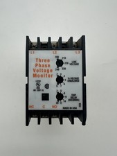 ABB SOLID STATE CONTROL 3Ø VOLTAGE MONITORING RELAY 240 VAC 10 AMP DLM611
