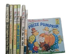 Dr. Seuss + Berenstain Bears Lot Of (7) One Paperback Books Vintage Hardcover