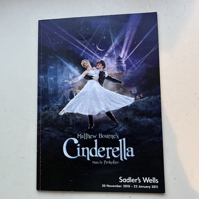 CINDERELLA Matthew Bourne s Souvenir Programm / Broschüre SADLER S WELLS