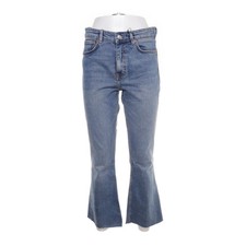 Zara, Jeans, Größe: 42, Blau, Baumwolle/Elasthan, Einfarbig, Denim, Damen #Hbf