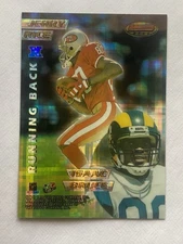 1996 Bowman’s Best Jerry Rice Bruce Brown Galloway ATOMIC Refractor Mirror Image
