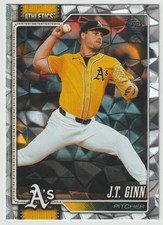 2026 Topps Series 1 JT Ginn #153 Diamante Foil Athletics